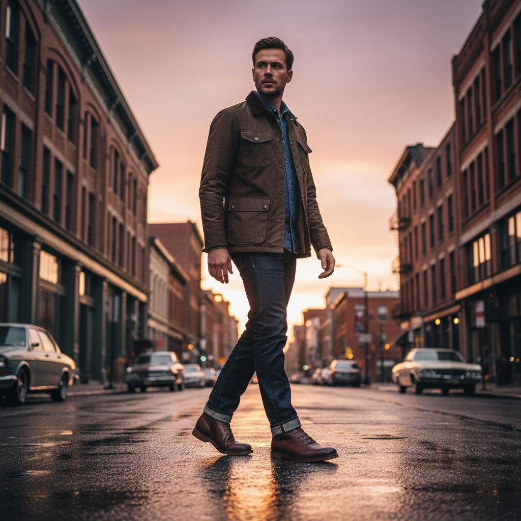 Bottes élégantes pour hommes